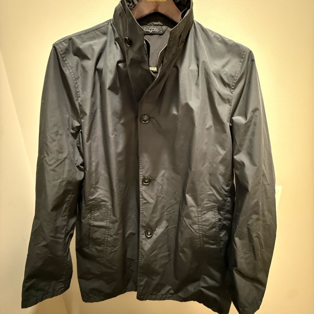 Bugatti Men's Lightweight Button-Front Jacket